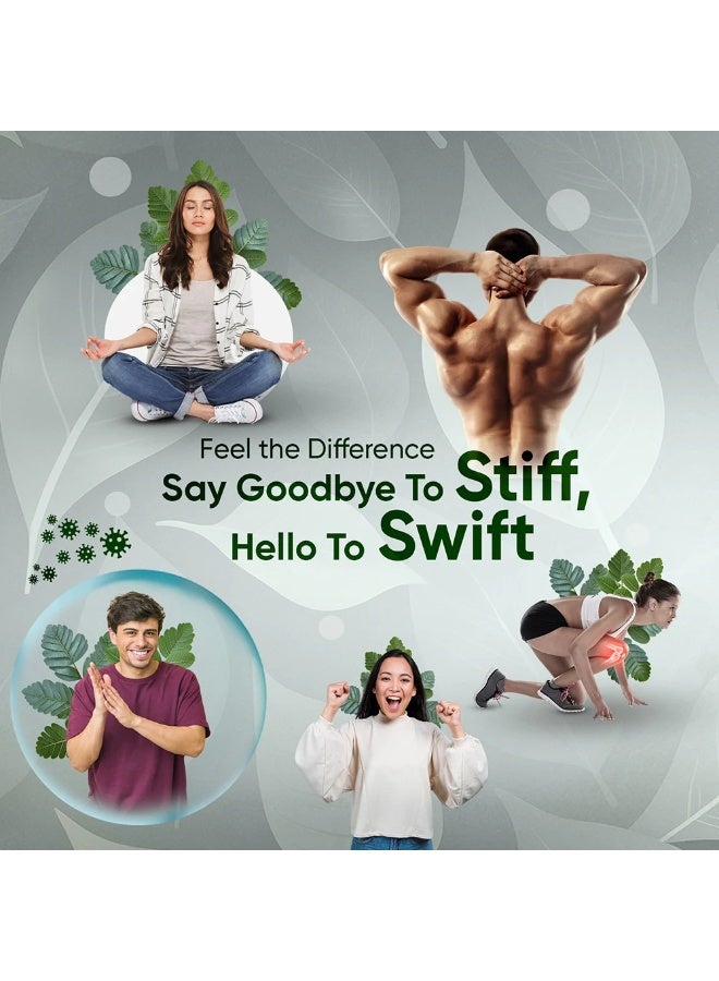 بوسويليا سيراتا – 2000 مجم – 180 كبسولة – صنع في المملكة المتحدة – يدعم صحة المفاصل وتقليل الالتهابات - Image 2